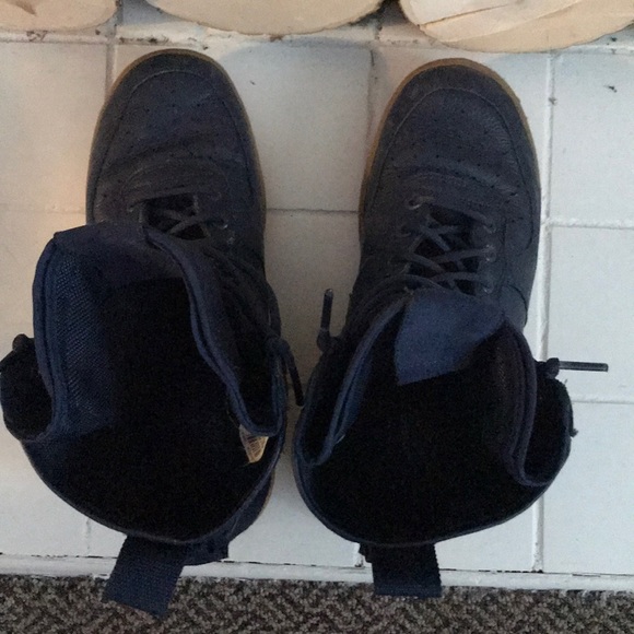 Blue nike air high tops - Picture 6 of 7